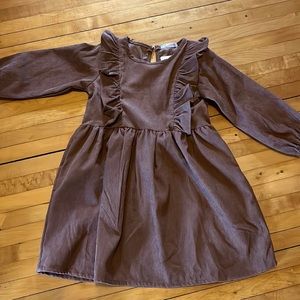 Brand new brown corduroy dress!